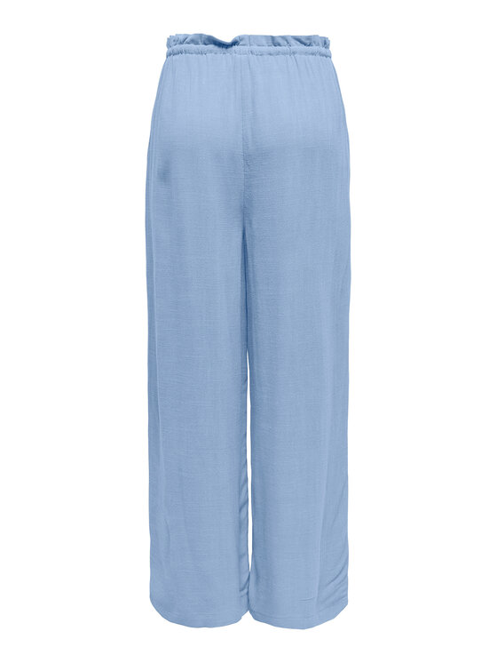 ONLY ONLY Stoffhose Solvi 15338672 Blau Cropped Fit
