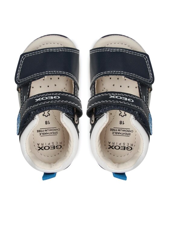 Geox Geox Sandały B Sandal Tapuz Boy B150XB000BCC0693 Granatowy