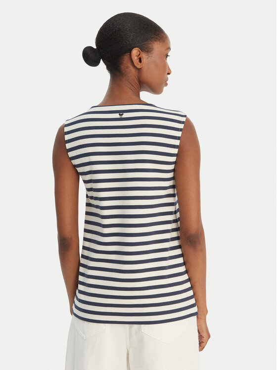 Weekend Max Mara Weekend Max Mara Топ Multih 2615941092 Cиній Regular Fit