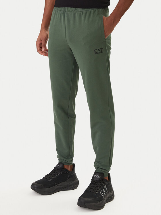 EA7 Emporio Armani EA7 Emporio Armani Tepláková súprava 8NPV60 PJVRZ Zelená Regular Fit