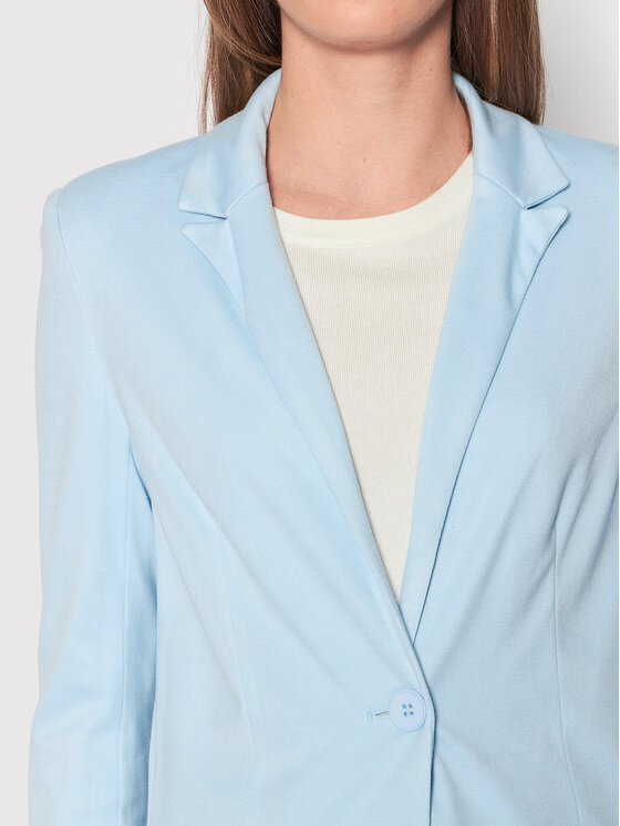 Brave Soul Brave Soul Sakko LJK-TIFFANY Himmelblau Regular Fit