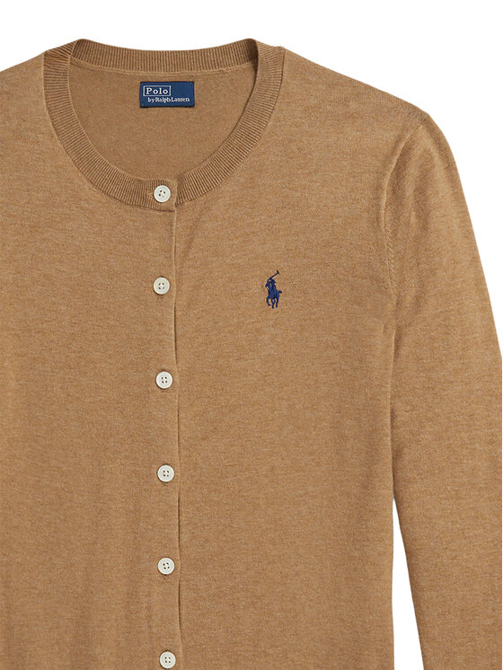 Polo Ralph Lauren Polo Ralph Lauren Pletena jopica 211971871007 Bež Slim Fit