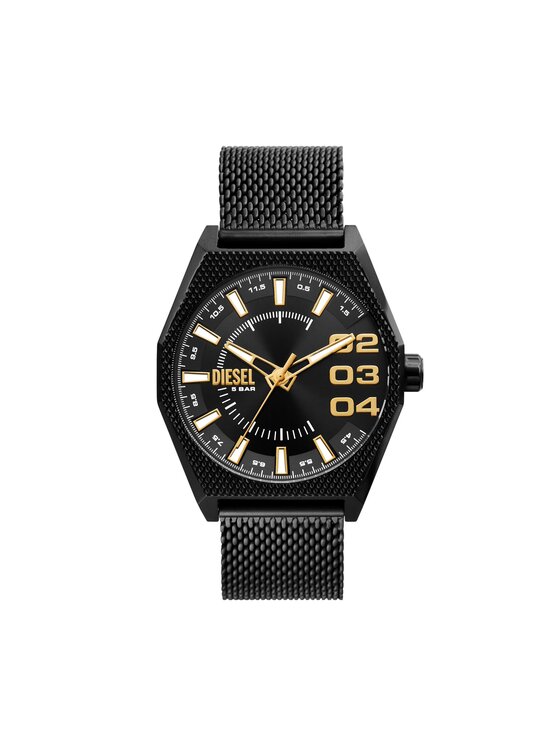 Diesel Diesel Laikrodis Scraper DZ2194 Juoda