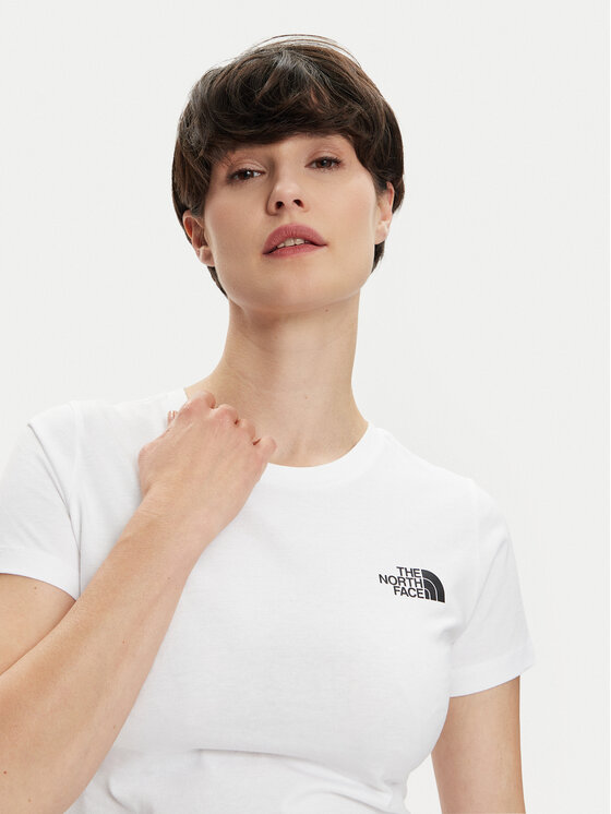 The North Face The North Face Тишърт Redbox NF0A87NM Бял Regular Fit