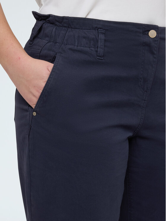 Fiorella Rubino Fiorella Rubino Spodnie materiałowe P706T005159N034 Niebieski Regular Fit