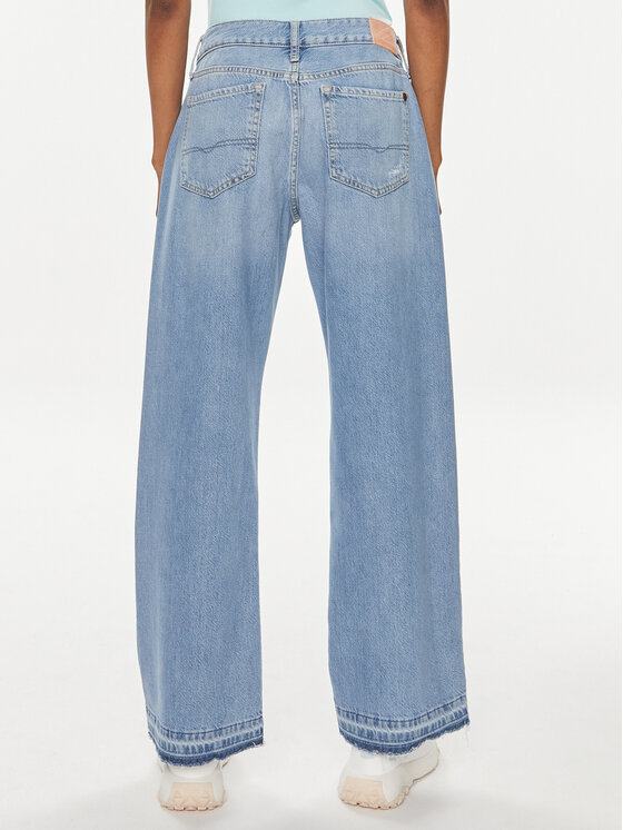 Pepe Jeans Pepe Jeans Blugi PL204694 Albastru Loose Fit