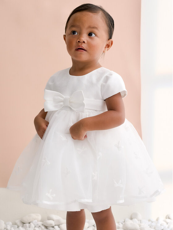 Abel & Lula Abel & Lula Elegantes Kleid 5003 Écru Regular Fit