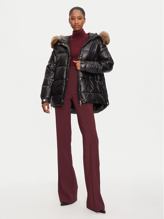 Fracomina Fracomina Giubbotto invernale FJ24WC3002O45601 Nero Regular Fit