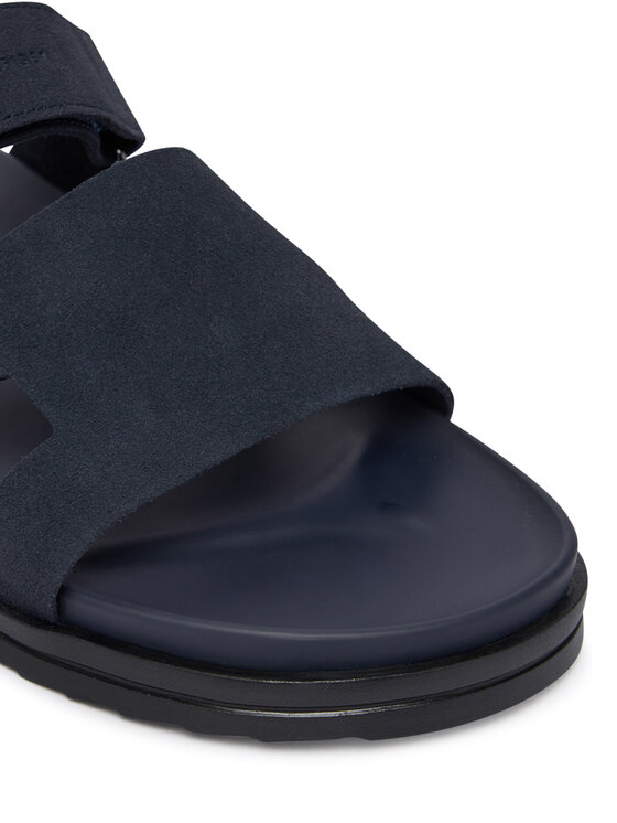 Tommy Hilfiger Tommy Hilfiger Şlapi Adjustable Premium Suede FM0FM05774 Bleumarin