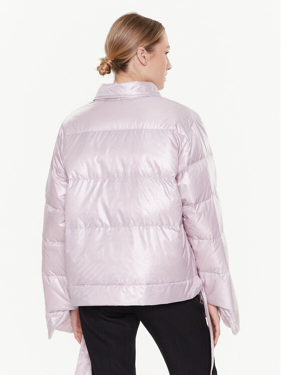 MMC Studio MMC Studio Daunenjacke Biker Rosa Relaxed Fit