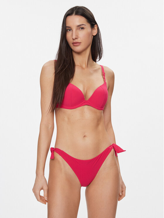 Chantelle Chantelle Bikini partea de jos Emblem C17TA5 Roz