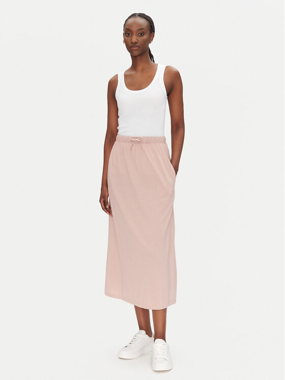 JDY JDY Spódnica maxi Dalila 15317570 Różowy Regular Fit