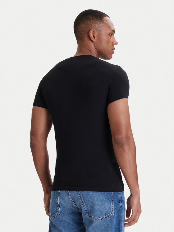 Emporio Armani Underwear Emporio Armani Underwear Tricou EM000375 AF18891 UC001 Negru Slim Fit