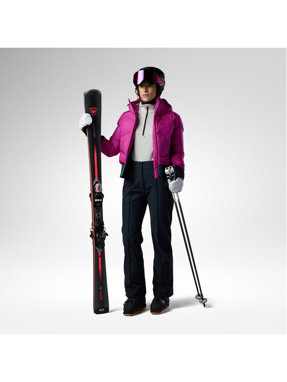 Rossignol Rossignol Spodnie narciarskie W Resort Softshell Pant Czarny Slim Fit
