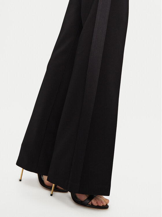 Elisabetta Franchi Elisabetta Franchi Παντελόνι υφασμάτινο PA-082-51E2-V320 Μαύρο Regular Fit