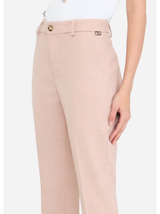 Liu Jo Liu Jo Pantaloni di tessuto MF5136T433461508 Rosa Regular Fit