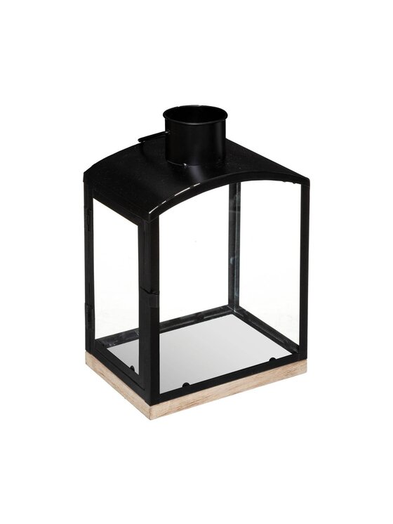 MIAhome MIAhome Lampion 2 szt. metalowe FANAR Czarny
