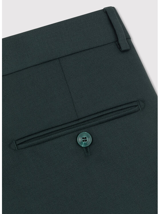 Pako Lorente Pako Lorente Spodnie garniturowe P24SF-6G-019 Zielony Slim Fit