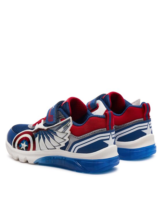 Geox Geox Tenisice J Ciberdron Boy J45LBB 01454 C0200 D Plava