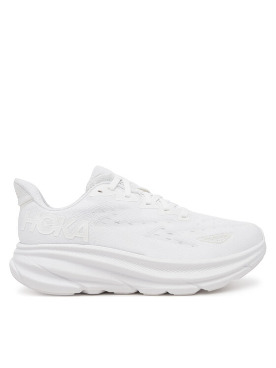 Hoka Hoka Παπούτσια για Τρέξιμο Clifton 9 Wide 1132211 Λευκό