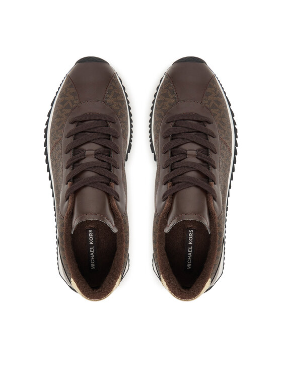 MICHAEL Michael Kors MICHAEL Michael Kors Sneakersy Rhodes Trainer 43R6RHFS3L Hnědá