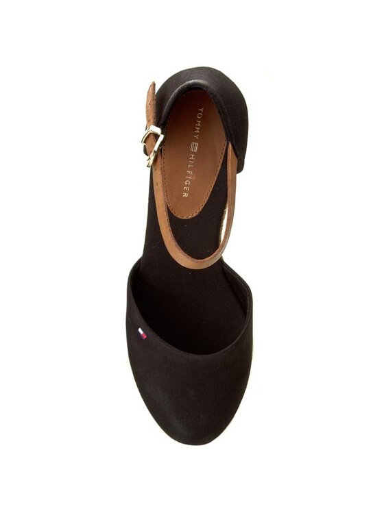 Tommy Hilfiger Tommy Hilfiger Espadryle Elba 18D FW56820633 Czarny