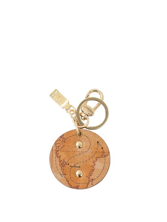 Alviero Martini Prima Classe Alviero Martini Prima Classe Portachiavi Portachiave yin yang Beige