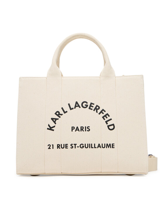 KARL LAGERFELD KARL LAGERFELD Rankinė A1W50010 Kreminė