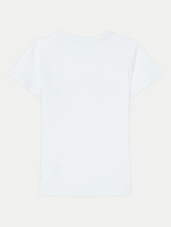 Guess Guess T-krekls J5RI38 K6YW4 Balts Regular Fit