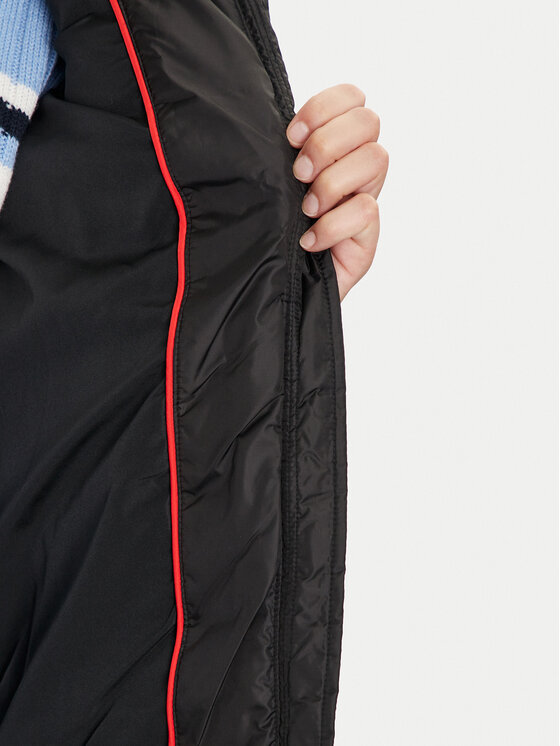 Tommy Jeans Tommy Jeans Зимно яке Basic DW0DW18311 Черен Slim Fit