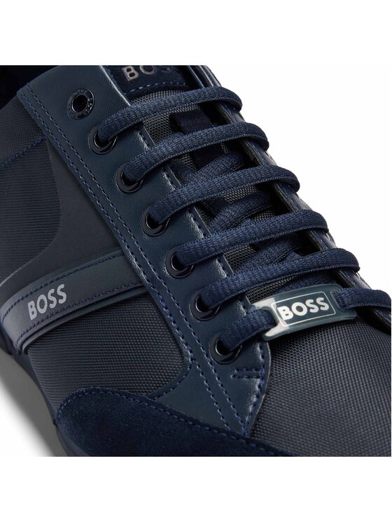 BOSS Boss Sneakersy 24850 Niebieski