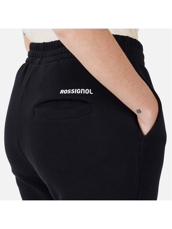 Rossignol Rossignol Spodnie dresowe W Presset Pullon Pant Czarny Regular Fit
