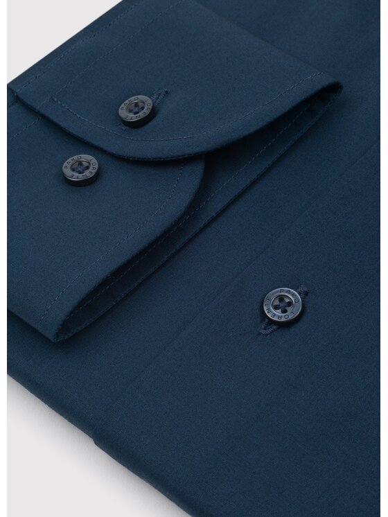 Pako Lorente Pako Lorente Koszula P26WF-1X-014 Granatowy Slim Fit