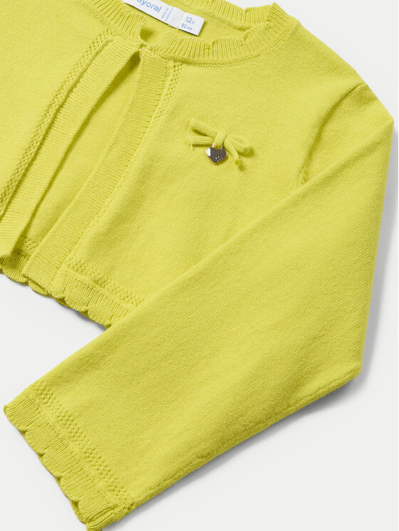 Mayoral Mayoral Cardigan 00302 Giallo Regular Fit