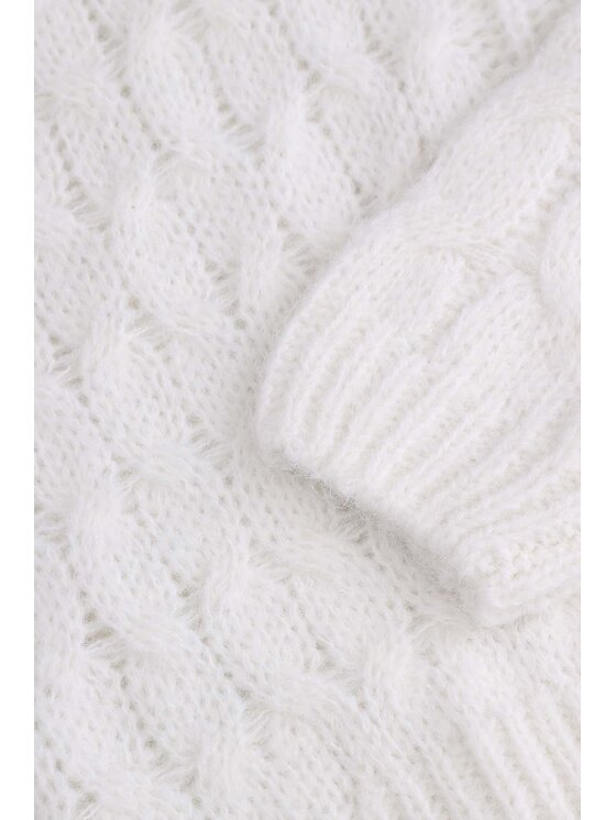 Coccodrillo Coccodrillo Sweter ZC4172102SGJ-003 Écru Regular Fit