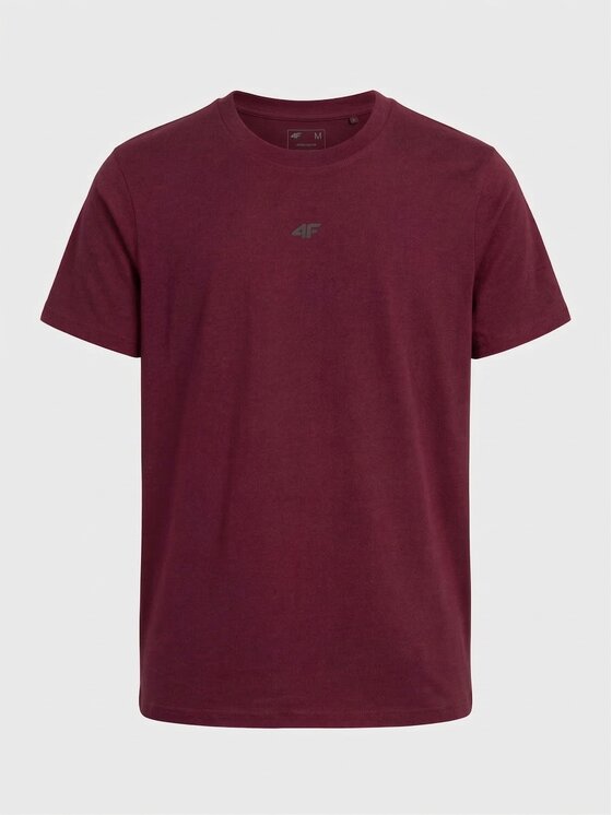 4F 4F T-Shirt Z-TTSHM3947-3-I Biały Regular Fit