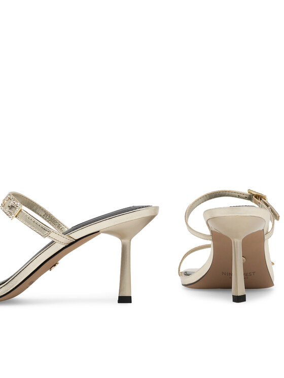 Nine West Nine West Klapki ZL23005-1CC Złoty