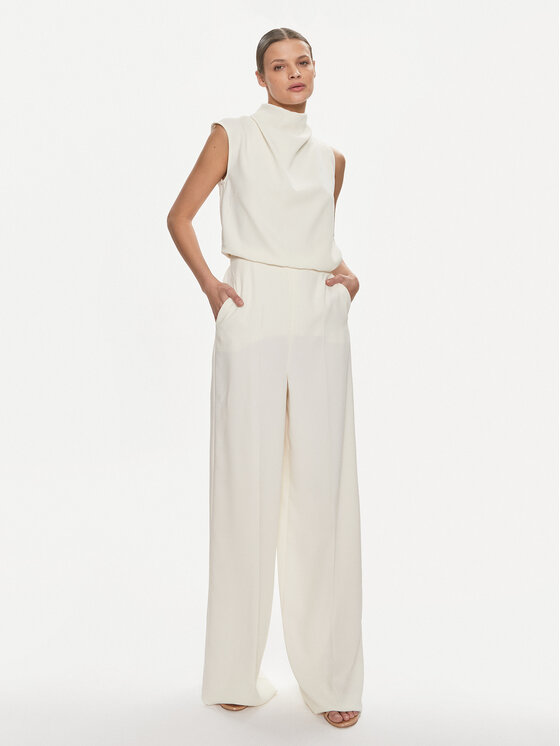 Marella Marella Jumpsuit Lilia 2413241013 Écru Regular Fit