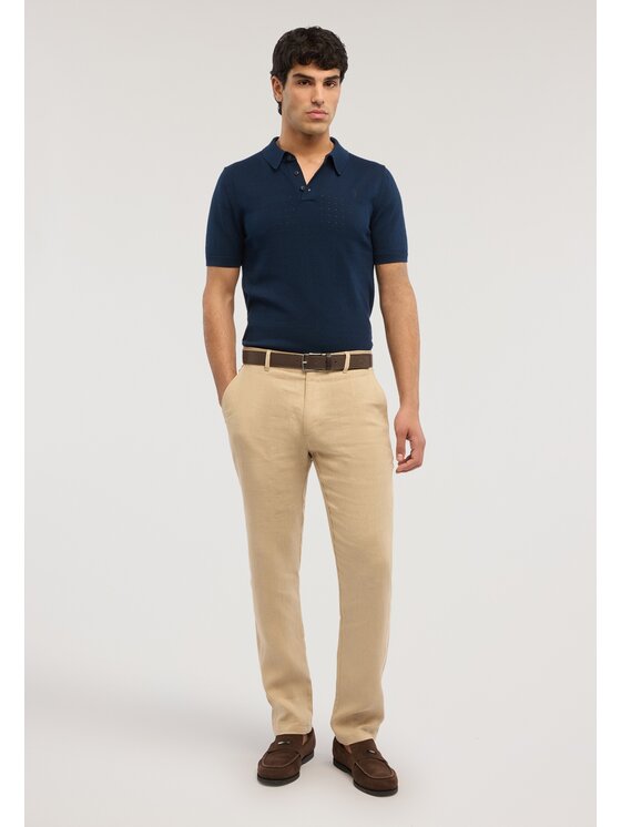 Trussardi Trussardi Sweter M0578000062N034 Niebieski Regular Fit
