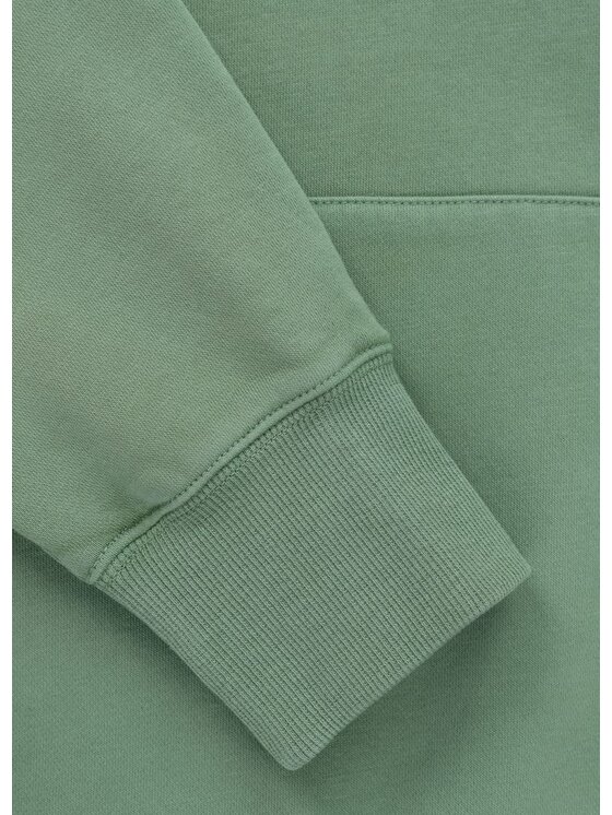 PITBULL PITBULL Bluza Bluza męska z kapturem VINTAGE BJJ S Zielony Regular Fit