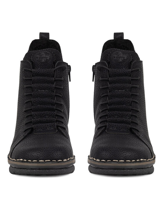 Rieker Rieker Botine 73333-00 Negru