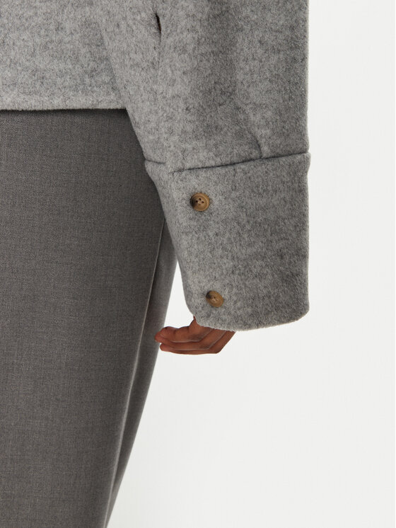2NDDAY 2NDDAY Bluză cu gât Francisca 2245135122 Gri Loose Fit