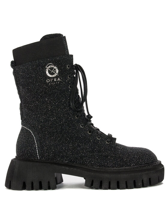 OPRA OPRA Botki OP034-35/00-6 Czarny