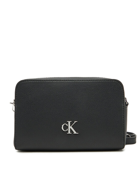 Calvin Klein Jeans Kabelka Minimal Monogram Ew Camera Bag LV04K3162G Čierna