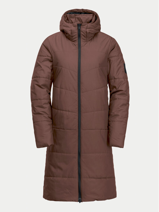 Jack Wolfskin Jack Wolfskin Зимно яке Deutzer Coat 1207501 Бордо Regular Fit