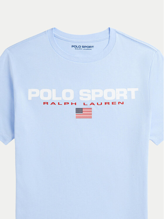 Polo Ralph Lauren Polo Ralph Lauren Majica 323837629008 Svetlo modra Regular Fit