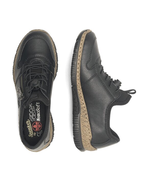 Rieker Rieker Halbschuhe N32G0-00 Schwarz