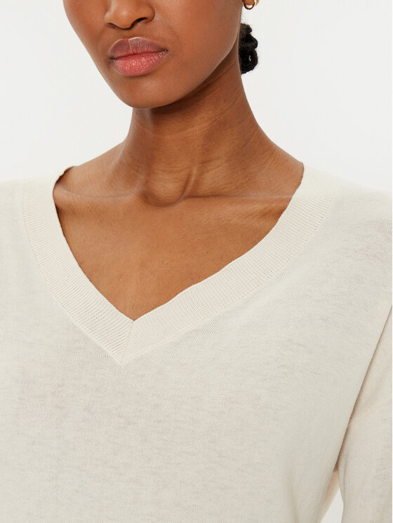 Weekend Max Mara Weekend Max Mara Maglione Rania 2515361051 Écru Regular Fit