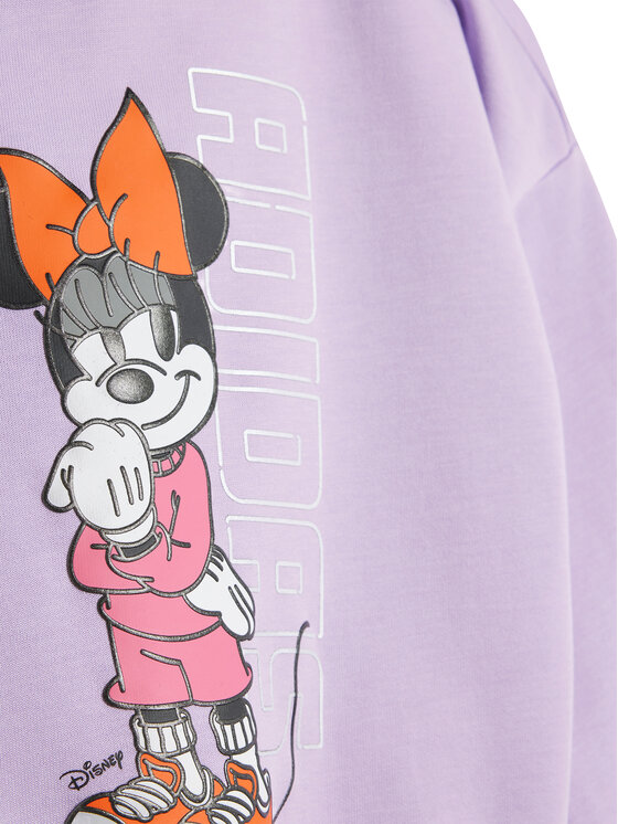 adidas adidas Set majica dugih rukava i leggins Disney Minnie Mouse JL9173 Ljubičasta Regular Fit