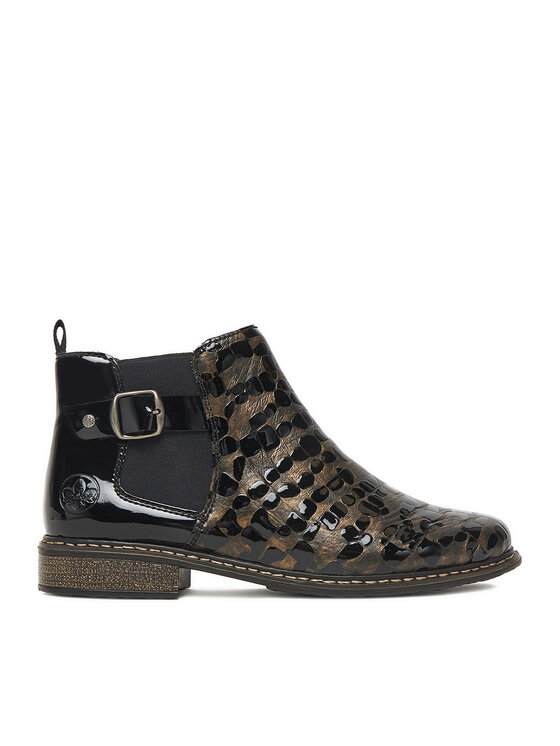 Rieker Rieker Botine CEO-Z4965-90 Negru